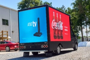 Spark 712 LED mobile billboard truck videotruck